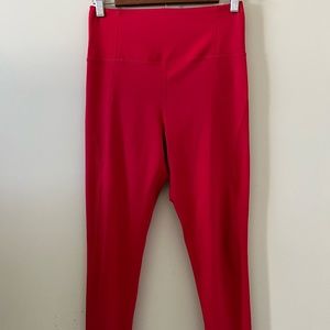 Girlfriend Collective High Rise Leggings In Red Size M